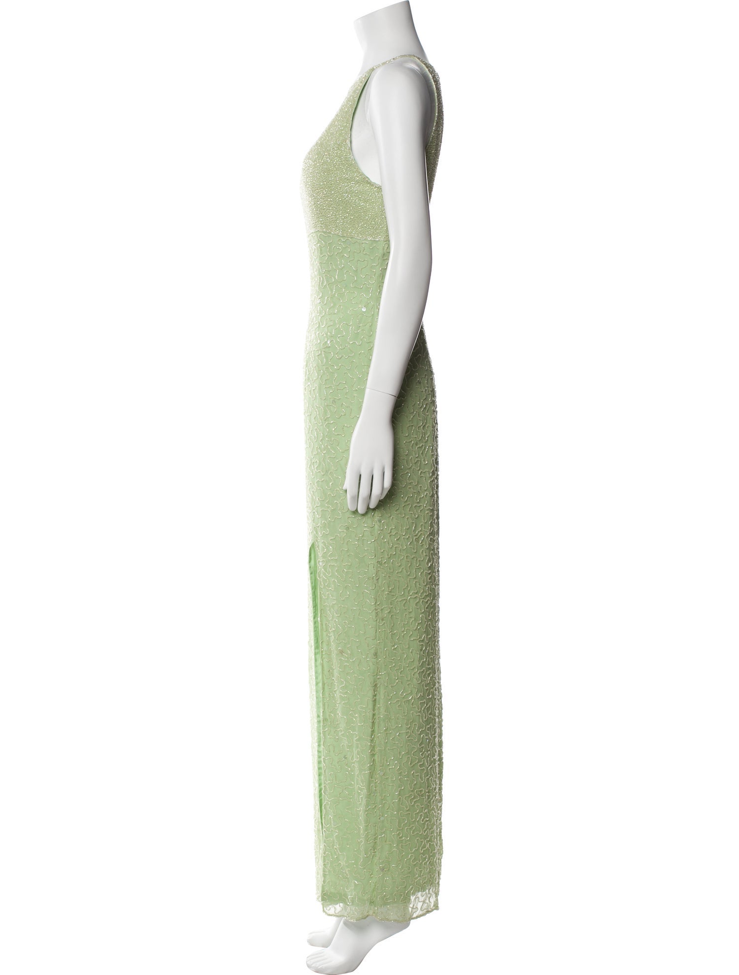 Andretta Donatello Silk Long Dress